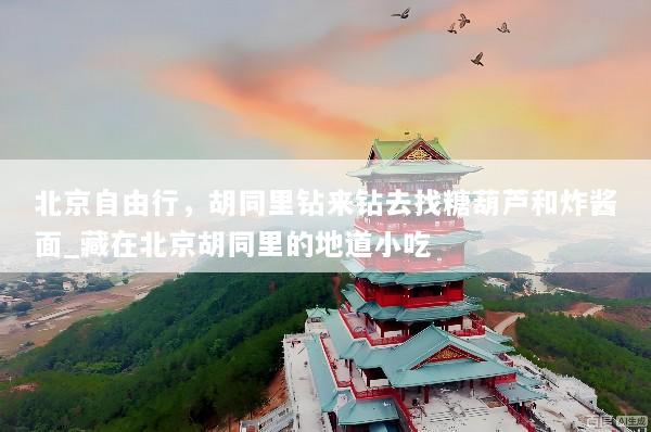 北京自由行，胡同里钻来钻去找糖葫芦和炸酱面_藏在北京胡同里的地道小吃